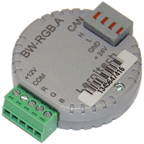 De Larnitech BW-RGB actor voor RGB-verlichting.