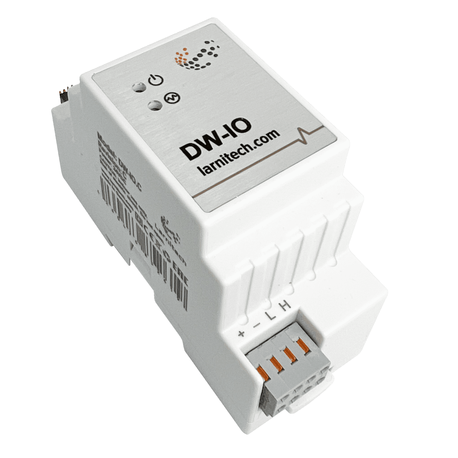De Larnitech DW-010 module voor het aansturen van apparatuur met 0-10 Volt (of 1-10 Volt)